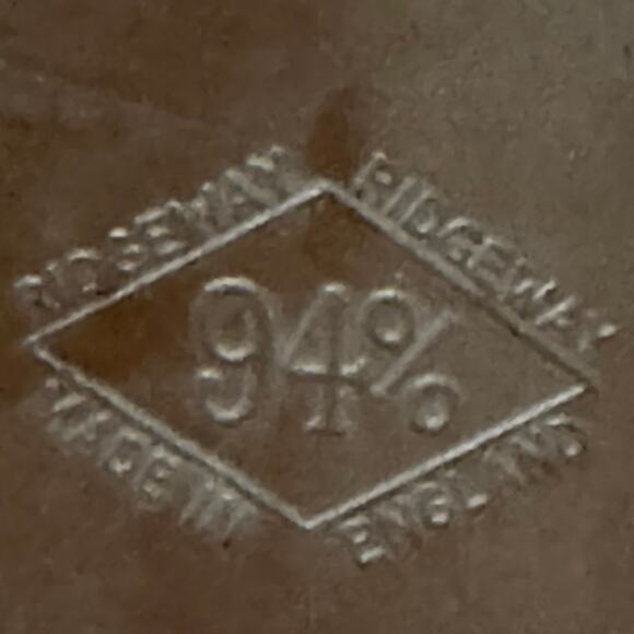 Ralph Lauren Bench Made England CapToe LaceUp Brown Boots Women 8B Heritage FLAW - Picture 12 of 15